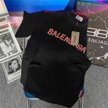 Supreme × バレンシアガ コピー Ｔシャツ コラボ 枠ロゴ 純綿生地 SUPREME 2026 