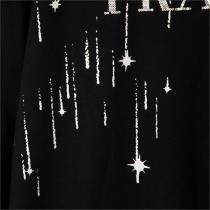 美しい雰囲気 プラダ スーパーコピー トレーナー ロゴ プリント 星空の模様 綿 PRADA