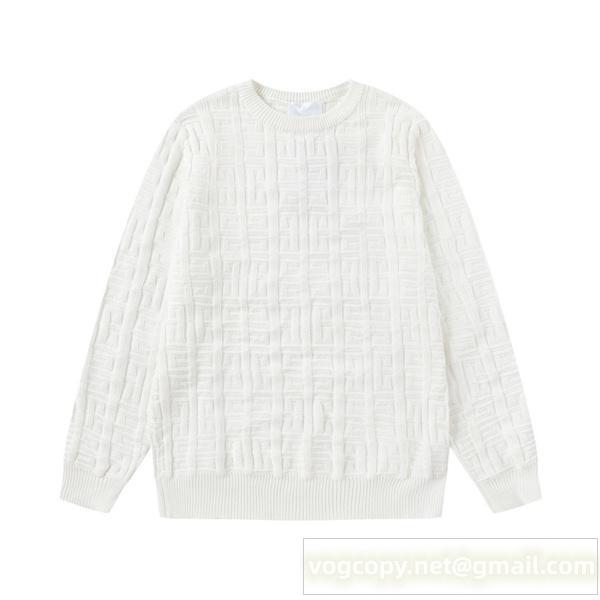 ジバンシィ 偽物 セーター ニット ジャカード クルーネック 長く愛用できる GIVENCHY