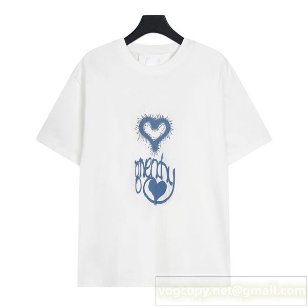 chitoｘGIVENCHY 偽物 Tシャツ 落書き ロゴ プリント コットン オーバーサイズ ユニセックス ジバンシィ