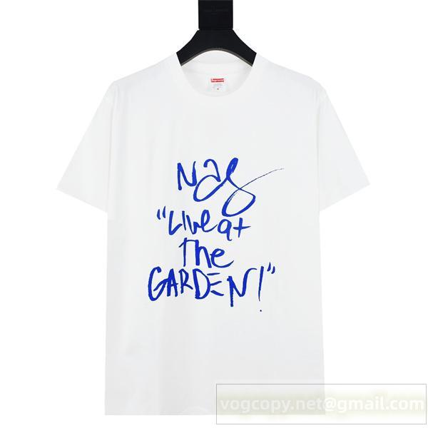 シュプリーム スーパーコピー Ｔシャツ Rap God Nas F&F ロゴ プリント コラボレーション SUPREME