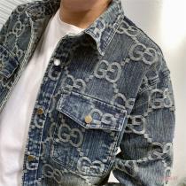 ❤️売り切れ❤️GUCC1デニムジャケットコピー2026春夏カッコイイコーディネート☆カジュアル
