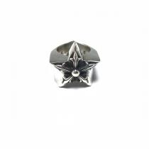 伝統的な美しい CHROME HEARTS コピー 指輪 5ポイント ラージスター シルバーリング クロムハーツ
