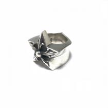 伝統的な美しい CHROME HEARTS コピー 指輪 5ポイント ラージスター シルバーリング クロムハーツ