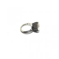 +SNSで大人気+クロムハーツ スーパーコピー 指輪 カクテルリング 芸能人愛用 クロス ロゴ CHROME HEARTS