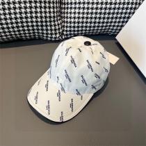 BALENCIAGA スーパーコピー キャップ モノグラム ロゴ 純綿生地 調節可能 バレンシアガ