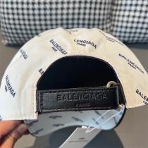 BALENCIAGA スーパーコピー キャップ モノグラム ロゴ 純綿生地 調節可能 バレンシアガ
