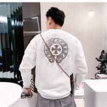 CHROME HEARTS コピー トレーナー 立体的 ロゴ プリント 裏起毛 純綿生地 ユニセックス クロムハーツ