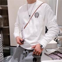 CHROME HEARTS コピー トレーナー 立体的 ロゴ プリント 裏起毛 純綿生地 ユニセックス クロムハーツ