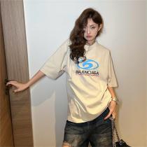 BALENCIAGA スーパーコピー Ｔシャツ SURFER MAXI ロゴ プ...