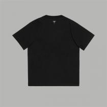DIOR スーパーコピー Ｔシャツ トワル 蝶 メキシコ 伝統的な花 プリント コットン ディオール