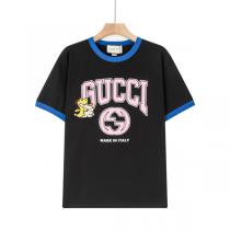 2026春先新作 GUCC1 スーパーコピー Ｔシャツ ロゴ プリント コットン オーバーサイズ 
