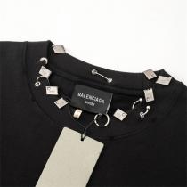 BALENCIAGA スーパーコピー Ｔシャツ オーバーサイズ Pierced ピアスド ストリート バレンシアガ