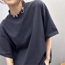 BALENCIAGA スーパーコピー Ｔシャツ オーバーサイズ Pierced ピアスド ストリート バレンシアガ