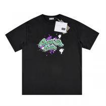 DIOR スーパーコピー Ｔシャツ ロゴ プリント 100%コットン 生地 ユニ...