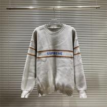 シュプリーム スーパーコピー セーター 4色 ジャカード クルーネック ボーダー柄 SUPREME