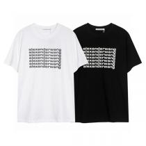 アシッド ウォッシュ スーパーコピー  Tシャツ サイン ロゴ ファッション トレンド ALEXANDER WANG