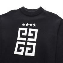 ジバンシィ コピー セーター 星 刺繡 立体感 ロゴ ユニセックス レトロ効果 GIVENCHY