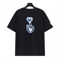 chitoｘGIVENCHY 偽物 Tシャツ 落書き ロゴ プリント コットン オーバーサイズ ユニセックス ジバンシィ