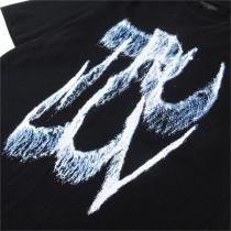 chitoｘGIVENCHY 偽物 Tシャツ 落書き ロゴ プリント コットン オーバーサイズ ユニセックス ジバンシィ