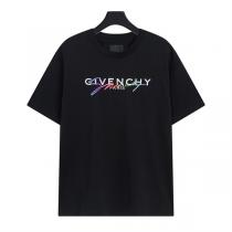 GIVENCHY スーパーコピー Tシャツ 刺繡 ロゴ 虹色 100%コットン オーバーサイズ 男女兼用 ジバンシィ