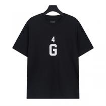  ジバンシィ 偽物 Tシャツ 4G ロゴ プリント柄 純綿生地 通気性良い ユニセックス GIVENCHY