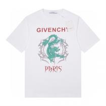 辰年限定作 ジバンシィ コピー Tシャツ 春夏 2色 綿 龍 ロゴ プリント ユニセックス GIVENCHY