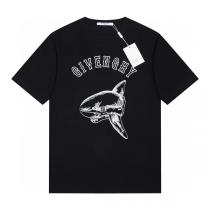 2026年春夏新作★GIVENCHY スーパーコピー Tシャツ サメ 鮫 ロゴ プリント柄 2色 コットン ジバンシィ