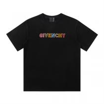 人気新作登場 GIVENCHY スーパーコピー Tシャツ 刺繡 ロゴ 虹色 ユニセックス カラフル ジバンシィ