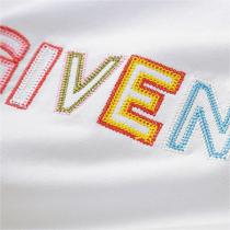人気新作登場 GIVENCHY スーパーコピー Tシャツ 刺繡 ロゴ 虹色 ユニセックス カラフル ジバンシィ