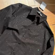 2026秋限定作 GIVENCHY 偽物 シャツ ラインストーン 星 シリーズ シルクのような風合い キラキラ ジバンシィ