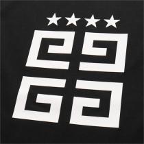 GIVENCHY コピー Tシャツ 五芒星 4G ロゴ プリント 100%綿 オーバーサイズ かっこいい ジバンシィ