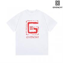 2026シーズン GIVENCHY 偽物 Tシャツ Gロゴ クレヨン プリント 柄 2色 100%コットン ジバンシィ