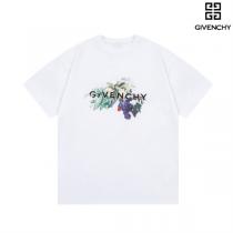 自然の美しさ ジバンシィ スーパーコピー Tシャツ 植物 柄 プリント 綿 男女兼用 GIVENCHY