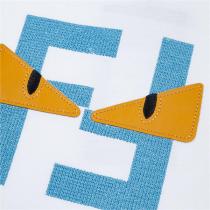 2026春夏シリーズ フェンディ コピー Ｔシャツ FFロゴ モンスター レザー 3色 コットン FENDI