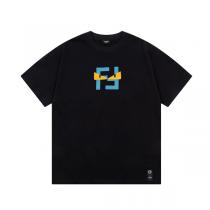 2026春夏シリーズ フェンディ コピー Ｔシャツ FFロゴ モンスター レザー 3色 コットン FENDI