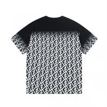 2026ssコレクション FENDI 偽物 Ｔシャツ モノグラム FFロゴ グラデーションデザイン フェンディ