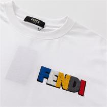 2026春先新作 FENDI スーパーコピー Ｔシャツ ユニセックス ロゴ タオルロゴ 刺繡 フェンディ