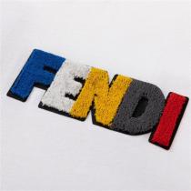 2026春先新作 FENDI スーパーコピー Ｔシャツ ユニセックス ロゴ タオルロゴ 刺繡 フェンディ