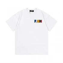 2026春先新作 FENDI スーパーコピー Ｔシャツ ユニセックス ロゴ タオルロゴ 刺繡 フェンディ