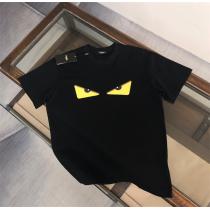 フェンディ コピー Ｔシャツ モンスター ロゴ プリント 定番 ユニセックス 2色 FENDI