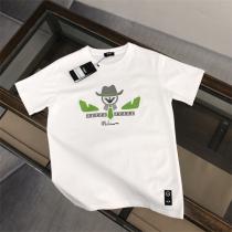 2026最新作 フェンディ スーパーコピー Ｔシャツ モンスター スパイ ロゴ 蛍光緑 FENDI