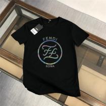 2026春夏新作☆フェンディ スーパーコピー Ｔシャツ カラフル ロゴ プリント FENDI