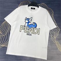 FRGMT x POKÉMON x フェンディ スーパーコピー Ｔシャツ 純綿生...