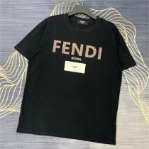 2026ss FENDI 偽物 Ｔシャツ ロゴ プリント 100%コットン ユニセックス 2色 フェンディ