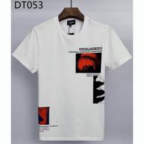 マットな美学 ディースクエアード 偽物 Tシャツ ロゴ プリント柄 ストリート系 DSQUARED2