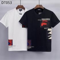 マットな美学 ディースクエアード 偽物 Tシャツ ロゴ プリント柄 ストリート系 DSQUARED2