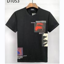 マットな美学 ディースクエアード 偽物 Tシャツ ロゴ プリント柄 ストリート系 DSQUARED2