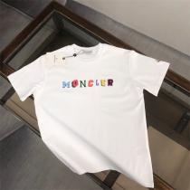 2026楽しい MONCLER コピー Ｔシャツ ロゴ プリント 100％コットン 通気性 モンクレール