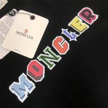 2026楽しい MONCLER コピー Ｔシャツ ロゴ プリント 100％コットン 通気性 モンクレール